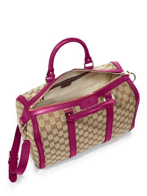 gucci boston pink|Gucci handbags.